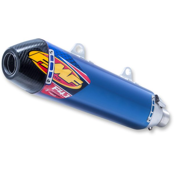 FMF Muffler Factory 4.1 RCT Slip-on Titanium blauwe demper Yamaha WR 250F 15-19 & YZ 250F 14-18