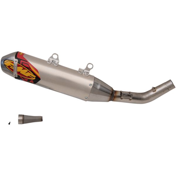 FMF Muffler Powerore 4 HEX RVS/Aluminium demper KTM SX-F 250/350/450 19-20 & Husqvarna FC 250/350/450 19-20