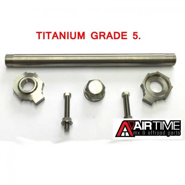 Airtime titanium achterbrug set KTM