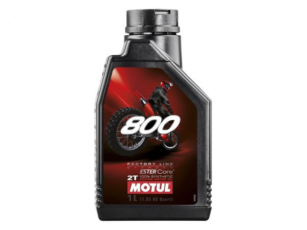 Motul 800 motorolie 2 takt 100% synthetisch 1 liter