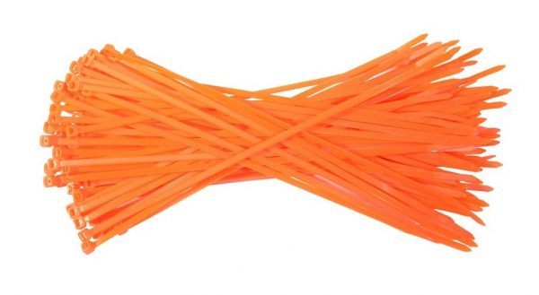 Airtime tiewrap Oranje 4,8mm x 200 100 stuks