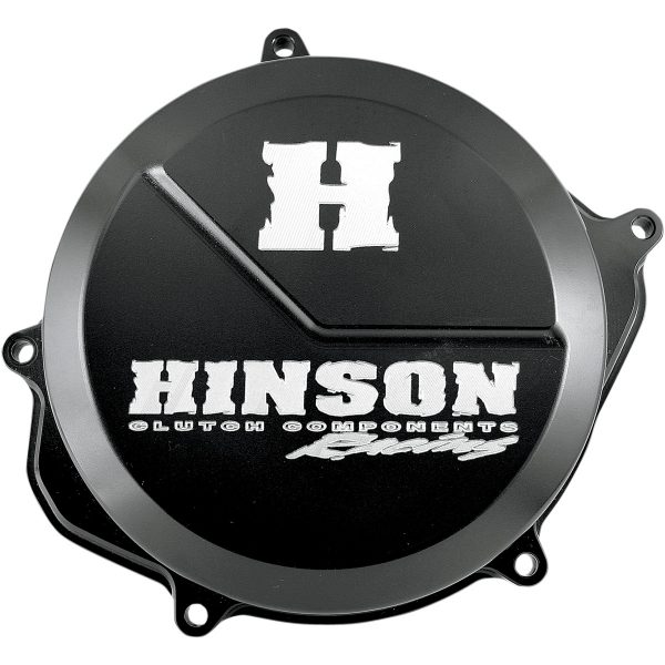 Hinson koppelingsdeksel zwart Kawasaki KX 100 98- & KX 85 01-