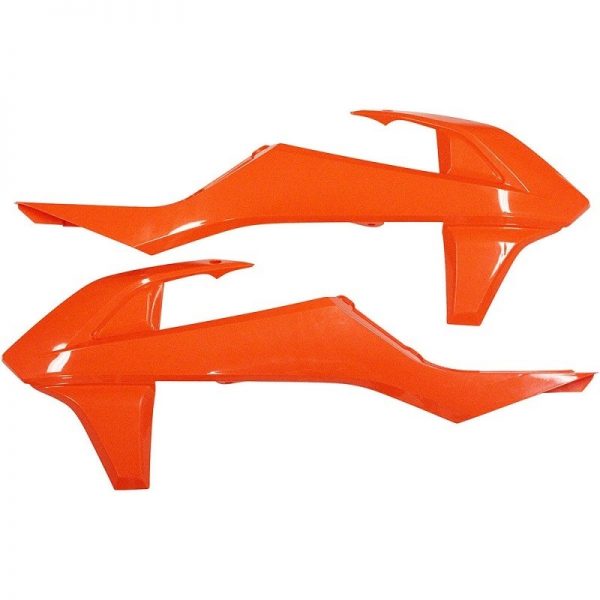 Racetech radiator kappen Oranje KTM SX 125/150/250 16-18 & SX-F 250/350/450 16-18 & EXC 250/300 17-19 & EXC-F 250/350/450/500 17-19