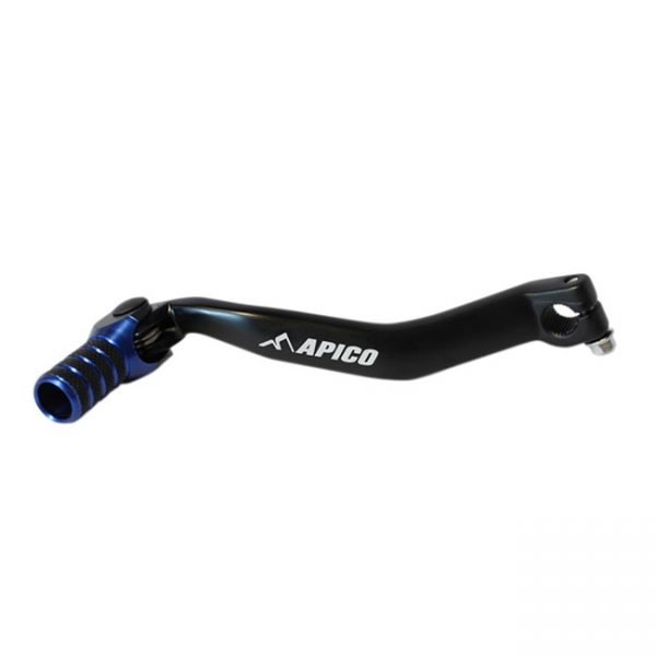 Apico Elite schakelpook zwart / blauw Yamaha YZ 250F 01-05 & YZ 450F 03-05