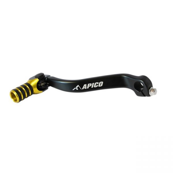 Apico Elite schakelpook zwart / geel Suzuki RM-Z 450 08-