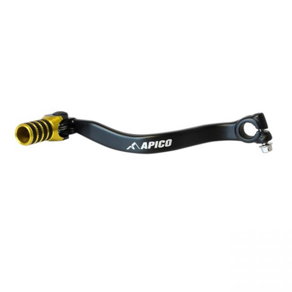 Apico Elite schakelpook zwart / geel Suzuki RM 80 89-01 & RM 85 02-