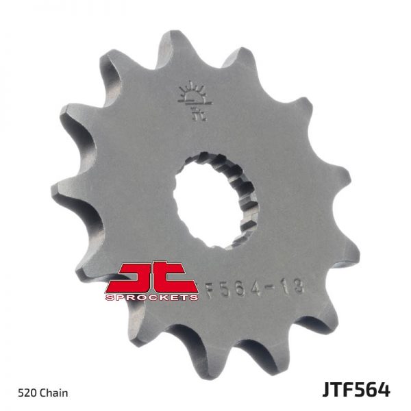 JT Sprockets voortandwiel staal Gas Gas EC 125 & Yamaha YZ 125 87-04