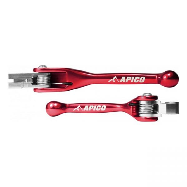 Apico klaphendel set rood Suzuki RM-Z 250 07-19 & RM-Z 450 05-19 & Kawasaki KX 65/85/100 02-19 & KX 125/250 00-08