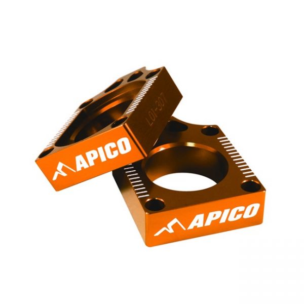 Apico achteras blokken Oranje KTM SX 85 03-14 & Husqvarna TC 85 14