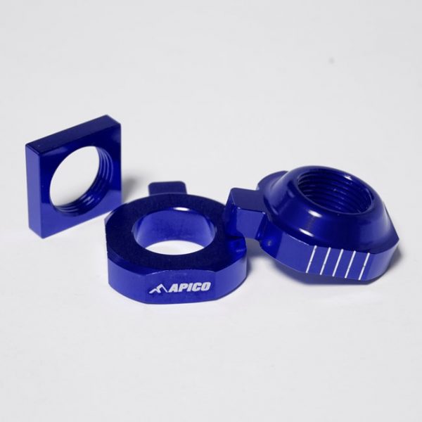 Apico achteras blokken Blauw KTM SX 85 15-20 & Husqvarna TC 85 15-20