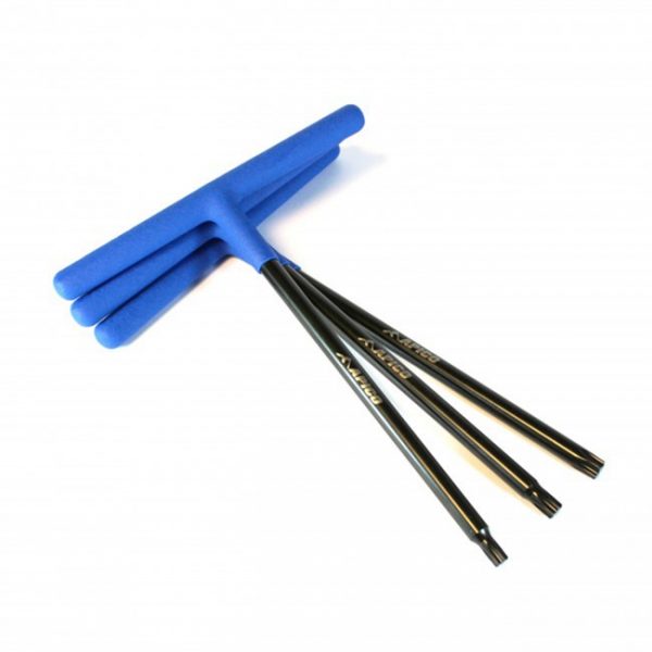 Apico T-Sleutel set Torx Zwart / Blauw T30 / T40 / T45