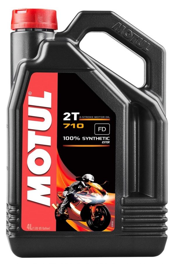 Motul 710 mengsmering 2t 100% synthetisch 4 Liter