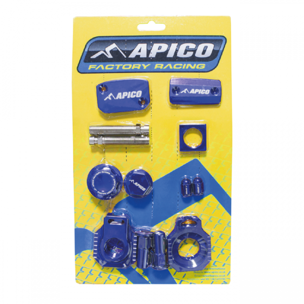 Apico Factory Bling Pack Blauw KTM/HUSKY EXC125/200 14-16, TE/TX125 14-18, FE/TE 250-501 17-18 BU (R) BREMBO