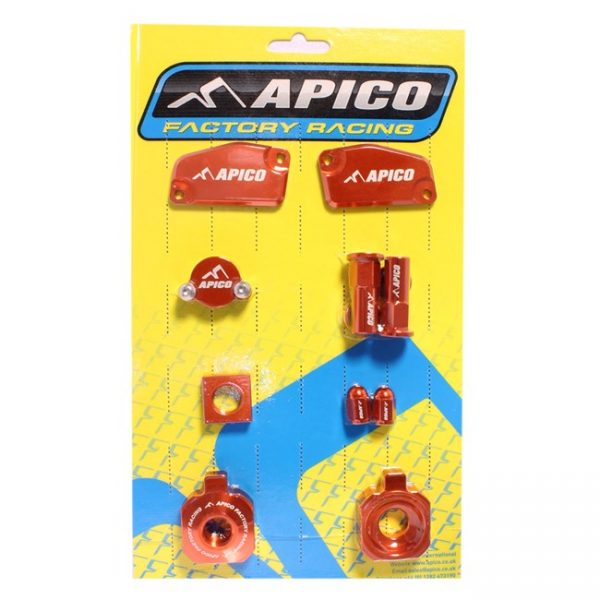 Apico Factory Bling Pack Oranje KTM SX 65 16- & Husqvarna TC 65 17- & Gas Gas MC 65 2021