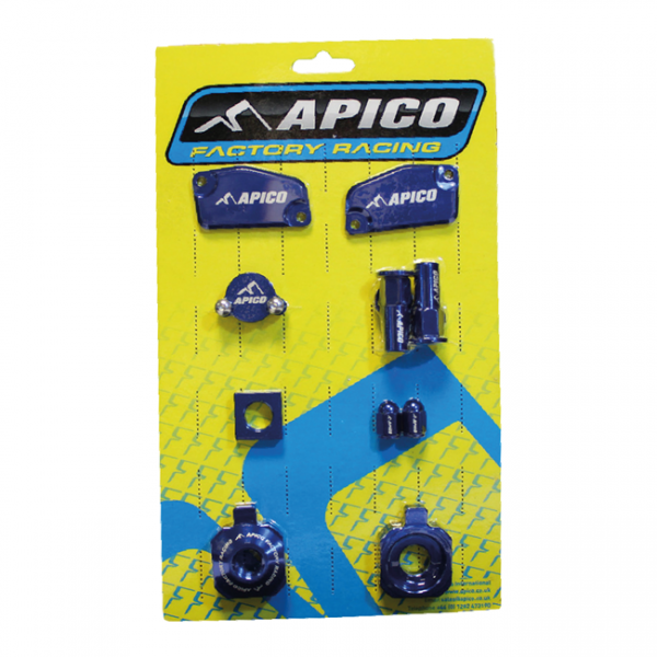 Apico Factory Bling Pack blauw KTM SX 65 16- & Husqvarna TC 65 17- & Gas Gas MC 65 2021