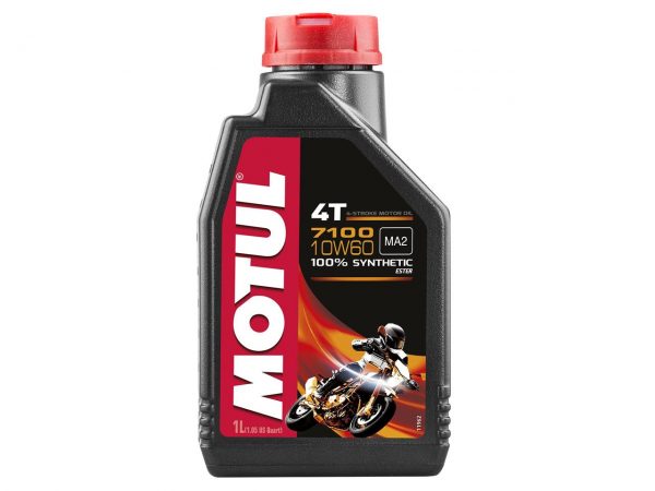 Motul 7100 motorolie 4t 10w60 100% synthetisch 1 liter