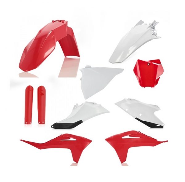 Acerbis plastic kit Rood / Wit Gas Gas MC 125 2021- & MC 250F/450F 2021- & MC 250 2022- & MC 350F 2022-