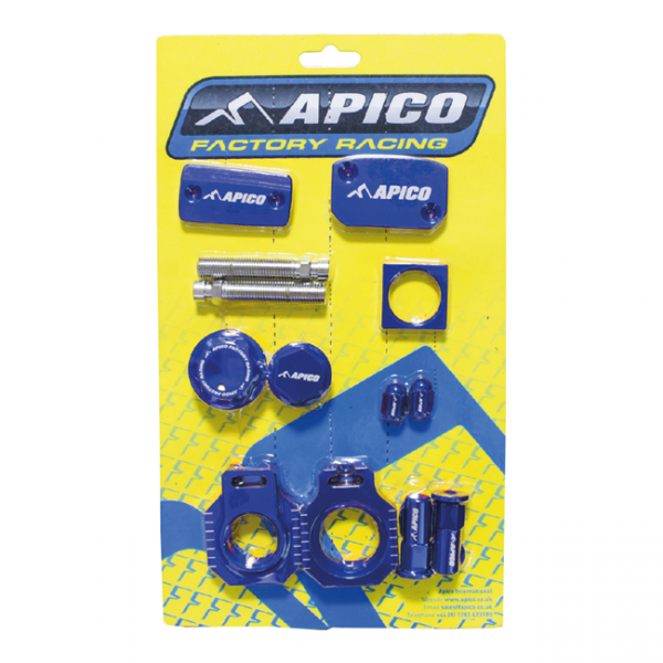 Apico Factory Bling Pack Blauw KTM/HUSKY SX125/150 14-15, TC125 16-21, FC250-450 16-21 OR (R) BREMBO BRAKE