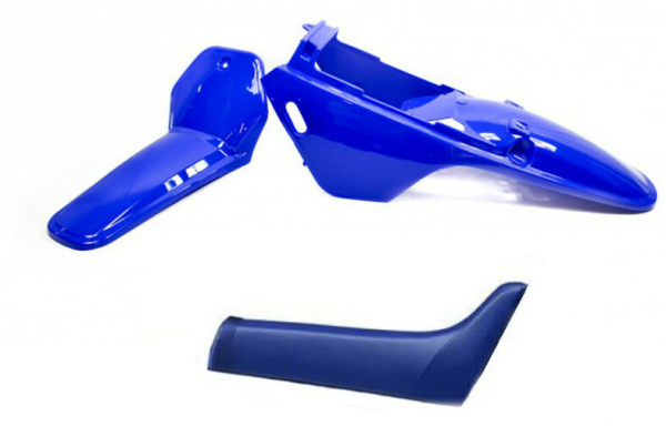 Airtime plastic kit Blauw + zadel Yamaha PW 80 1986-2011