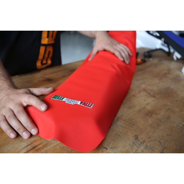 Selle Dalla Valle seat cover racing Red SDV011RR - Afbeelding 2