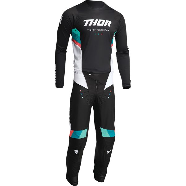 Thor Crossbroek Pulse Air React Wit / Zwart 2022 collectie - Afbeelding 2