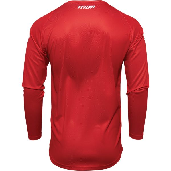 Thor Cross shirt Sector Minimal rood 2022 collectie - Afbeelding 2