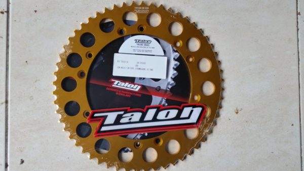 Talon achtertandwiel Goud 56 tands voor alle Maico 250-500 t/m 1985 ( trommelrem )