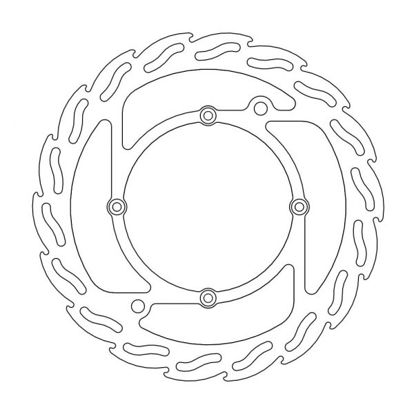 Moto Master Flame voor remschijf ( 260mm ) Husqvarna t/m 2013