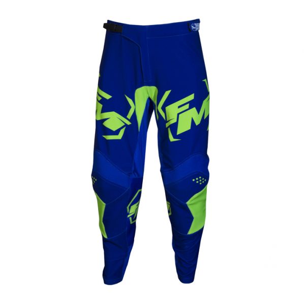 FM 2022 Exagon cross Broek Blauw / Groen X29