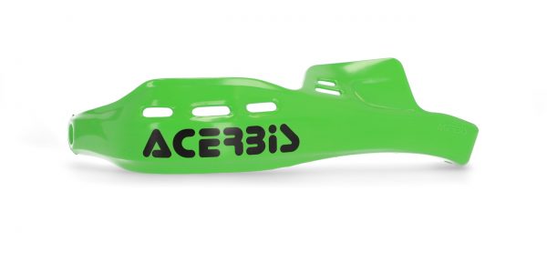 Acerbis Rally Brush vervangende Handkappen Groen (zonder bevestiging set)