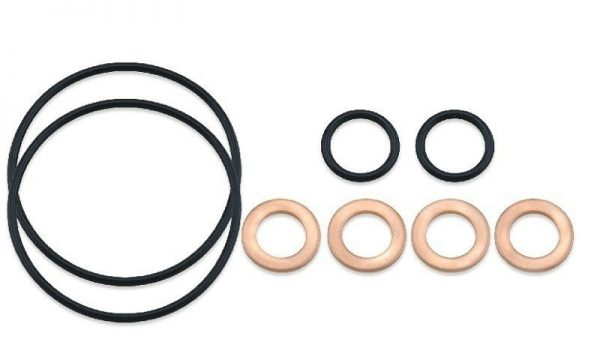 Bolt O-ringen voor olieverversing en ringenset voor aftapplug Yamaha YZF 250/450 & WRF 250/450