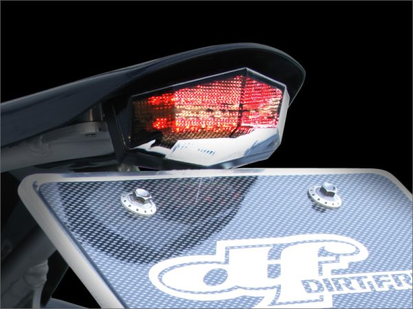 DRC Moto Led Edge 2 Tail Light Red / Rood ( achterlamp ) - Afbeelding 2