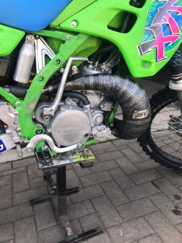 JSV uitlaatbocht Kawasaki KX 250 1988-1989 ( Cone pipe ) - Afbeelding 3