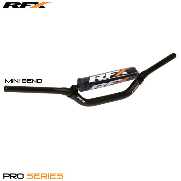 RFX Stuur F8 Taper RC Mini 28,6mm Zwart / Wit ( 923 renthal )