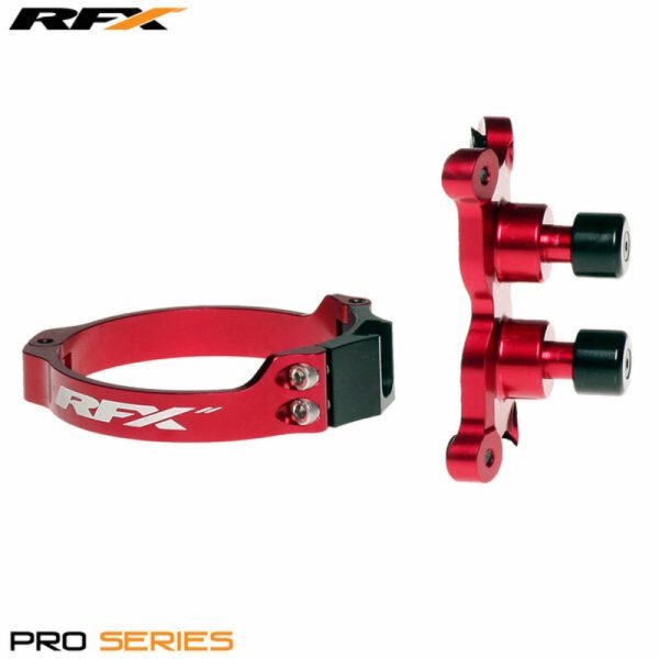 RFX Pro Series dubbele starthulp Rood 56,4mm Honda CRF 250R 04- & CRF 450R 04- & CRF 250RX 19- & CRF 450RX 17- & Kawasaki KX 250F 06- & KX 450F 06- & Suzuki RM 125/250 02- & RM-Z 250 07- & RM-Z 450 07-