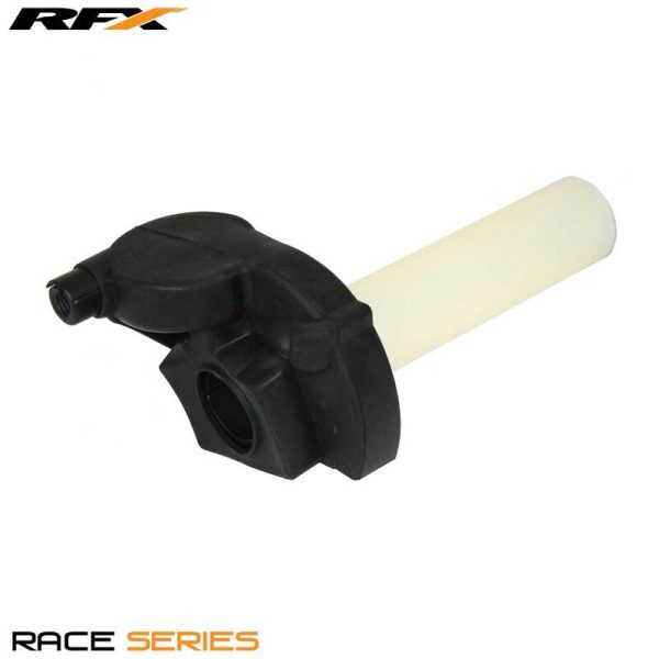 RFX gashendel compleet zwart/clear Yamaha/Kawasaki/Suzuki 2 takt