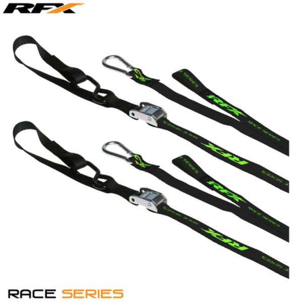 RFX spanbanden zwart / Hi-Viz LE met extra lus