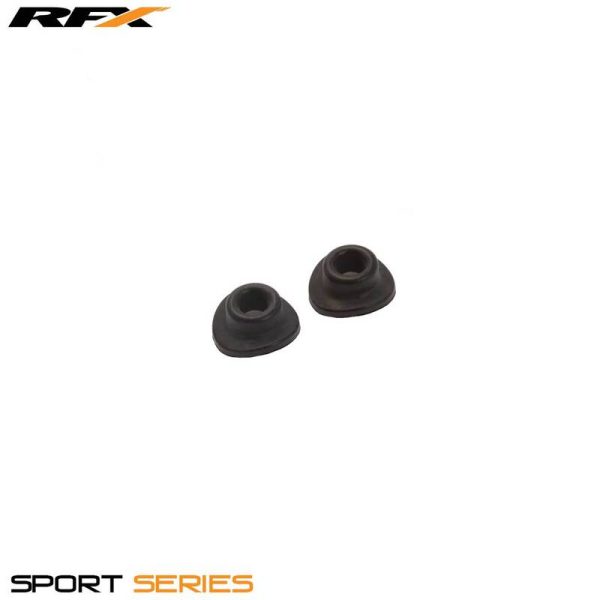 RFX Sport ventiel rubberen afwerk afdichtingen Rood ( 2 stuks )