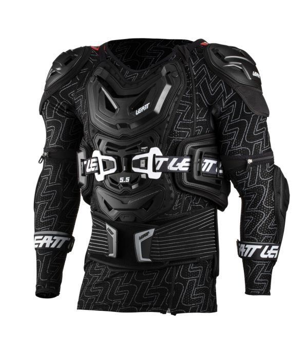 Leatt bodyprotector 5.5 zwart universeel voor volwassenen