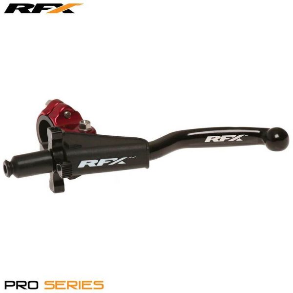 RFX Pro koppelingshendel assemblage gesmeed (zwart/rood) 2-takt universele EZ-versteller