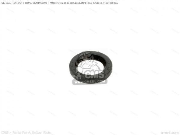 Honda OEM koppelingshevel oil seal 12X18X3