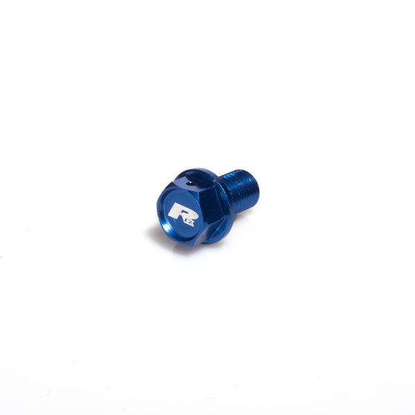 RFX magnetische aftapbout blauw M10 X 16MM X 1.25 YAMAHA YZ125 05-, YZ/WR250F 01-, YZ/WR450F 03- ( koperen ring inbegrepen )