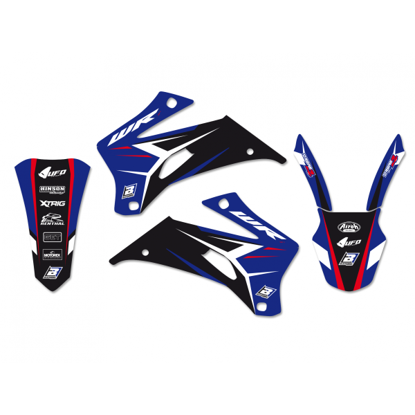 Blackbird Dream 4 stickerset 3 delig Yamaha WR 250F 2007-2014 & WR 450F 2007-2011