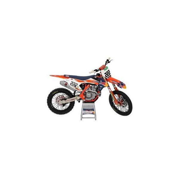 Airtime Miniatuur 1:10 KTM SX-F 450 Factory Racing Cairoli 222