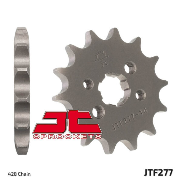 JT voortandwiel 13 tands staal Honda CRF 125F ( voor 428 ketting )