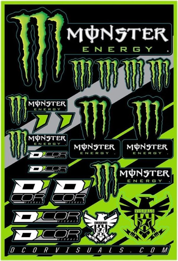 D'Cor Monster Stickervel