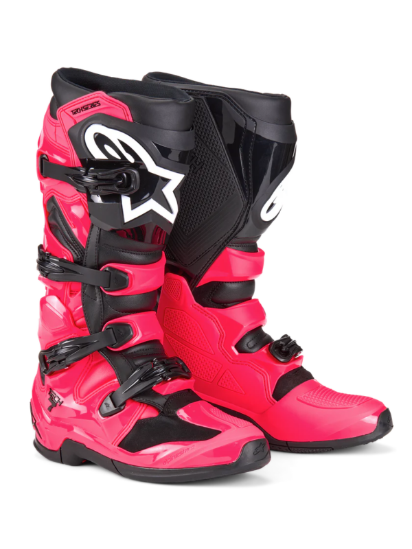 Alpinestars Tech 7 MX Laarzen Diva Roze / Zwart