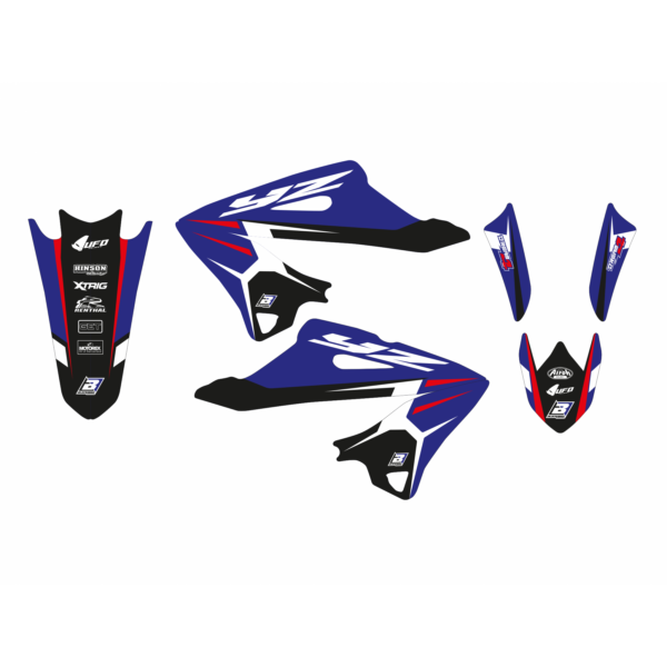 Blackbird Dream 4 stickerset 3 delig Yamaha YZ 125/250 22-24