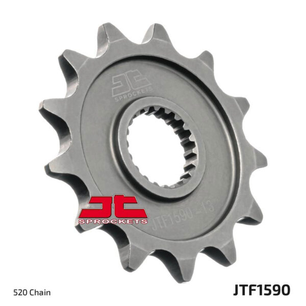 JT Sprockets voortandwiel 14 tands Gas Gas EC 250F & EC 300F, Yamaha YZ 125 & YZ 250F & WR 250F, Fantic XX/XE 125 (zonder moddergroef)