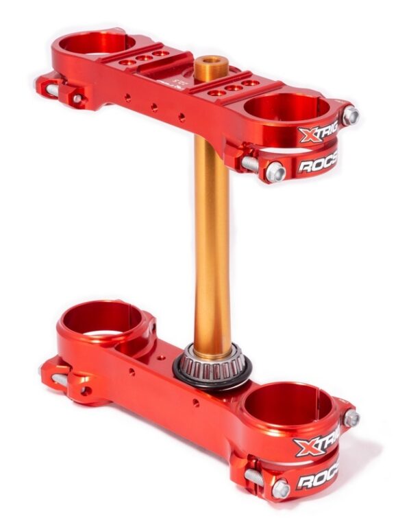 X-Trig Rocs Tech kroonplaten rood KTM SX 85 2025- & Husqvarna TC 85 2025- & Gas Gas MC 85 2025-